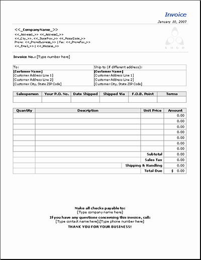 Make An Invoice On Word Luxury 9 How to Make Invoice In Word
