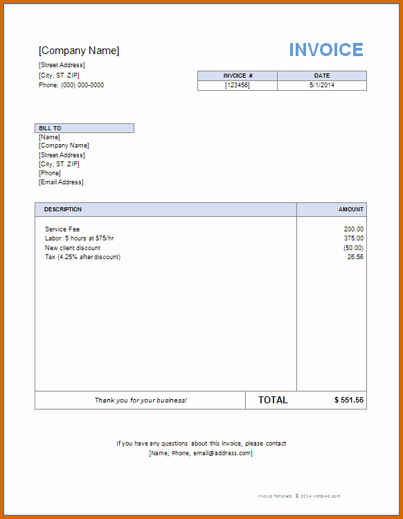 Make An Invoice On Word Unique 6 How to Make An Invoice In Word