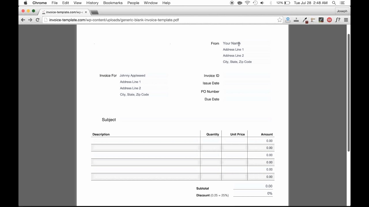 Make An Invoice On Word Unique How to Make An Invoice Easy Excel Word