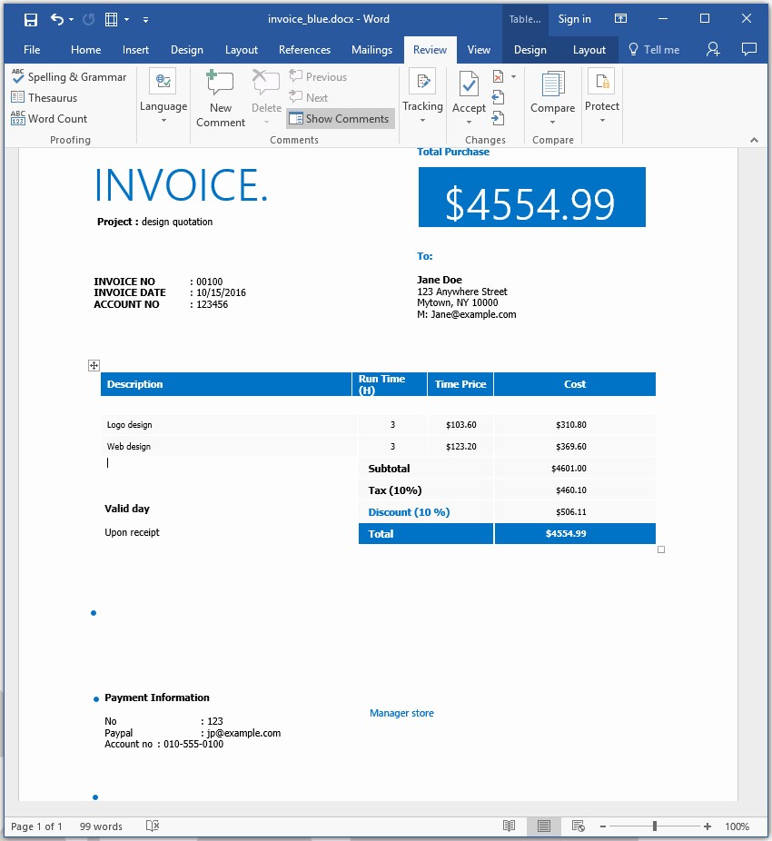 Make An Invoice On Word Unique How to Make An Invoice In Word From A Professional Template