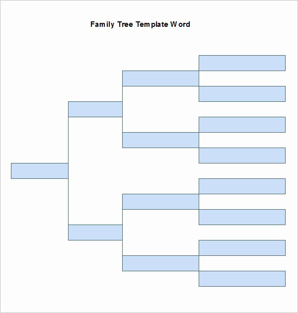 Make Family Tree In Word Elegant Word Family Tree Templates