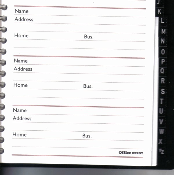 Make Your Own Address Book Inspirational Address Book Tips and Tricks