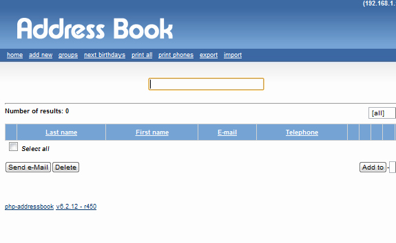 Make Your Own Address Book Lovely Create Your Own Home Address Book Server with PHP Address Book