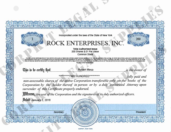 Make Your Own Certificate Templates Fresh Standard Wording Stock Certificates