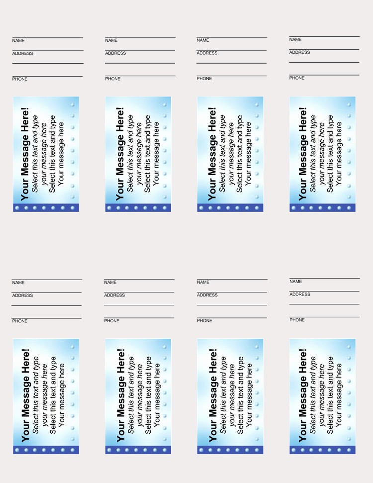 Make Your Own Ticket Template New 45 Raffle Ticket Templates