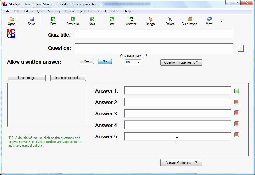 Making A Multiple Choice Test Luxury Multiple Choice Quiz Generator Free Download All are