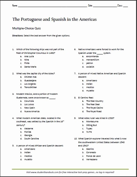 50 Making A Multiple Choice Test
