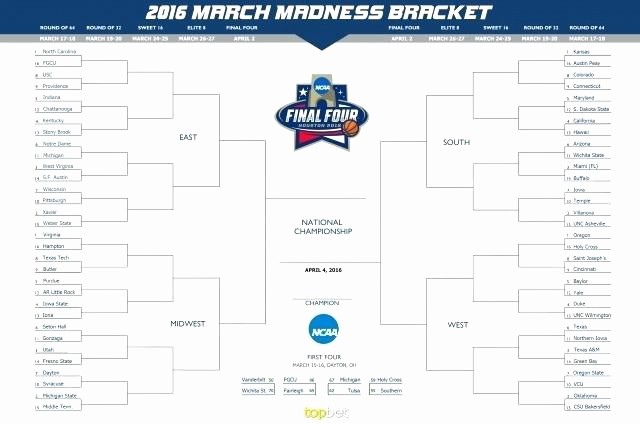 March Madness Bracket Word Document Elegant March Madness Printable Bracket 2014 Here is A Great