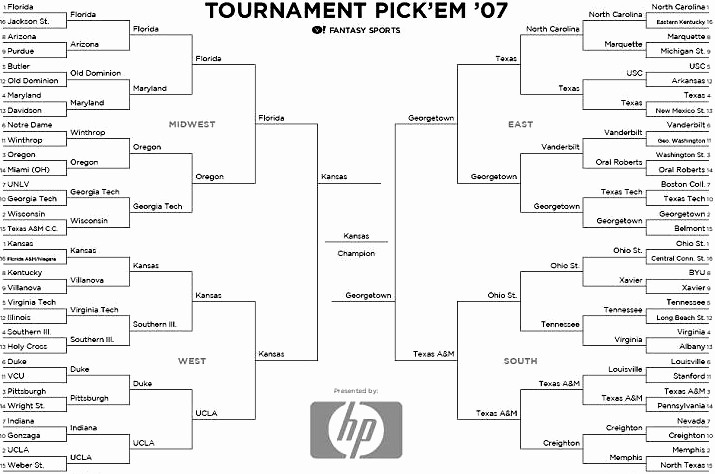 March Madness Bracket Word Document Fresh the Extra Point