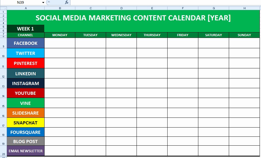 Marketing Calendar Template Excel 2015 Elegant Marketing Plan Template Calendar 2014 2015