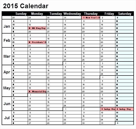 Marketing Calendar Template Excel 2015 Lovely Calender Template Excel – Buildingcontractor