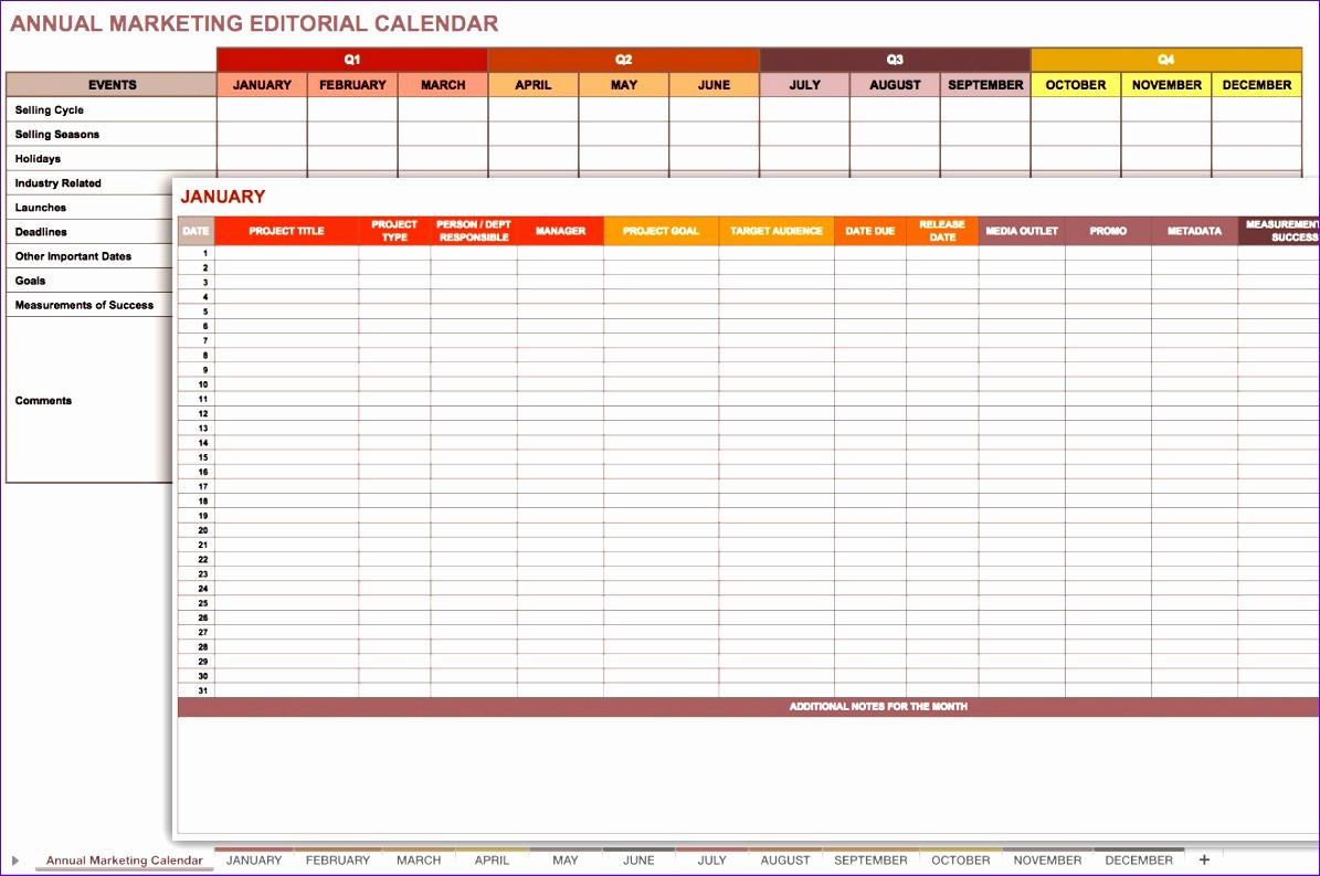 Marketing Calendar Template Excel 2015 Luxury 12 Year Schedule Template Excel Exceltemplates