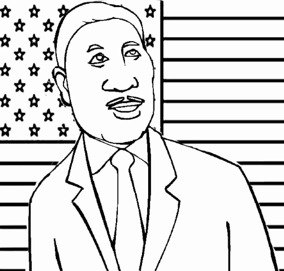 Martin Luther King Jr Template Best Of I Have A Dream Printables Coloring Pages