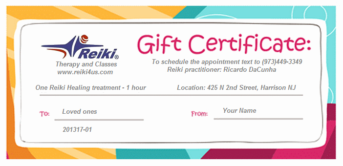 Massage Gift Certificate Template Word Awesome Energy Healing T Certificate Templates Reflexology