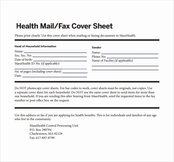 Medical Fax Cover Sheet Templates Elegant 12 Fax Cover Sheet Samples Templates Examples