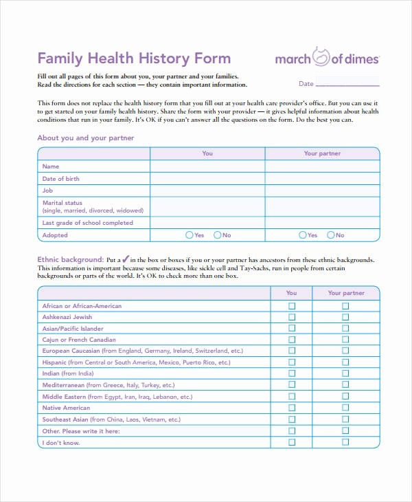 Medical History form Template Pdf Unique Template forms for Business Alfonsovacca