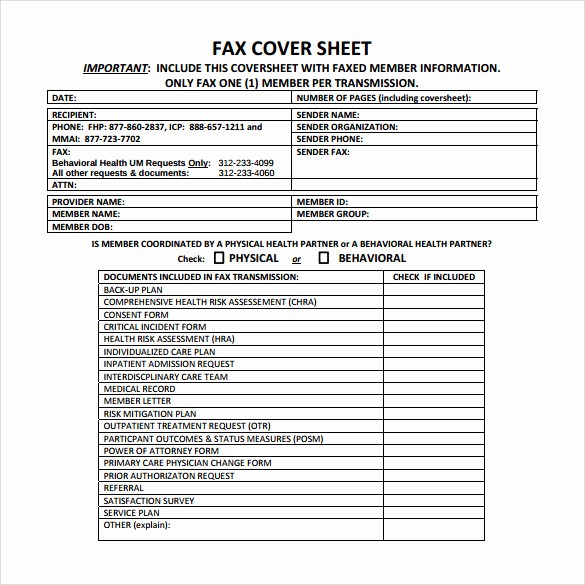 Medical Office Fax Cover Sheet Awesome 15 Sample Medical Fax Cover Sheets