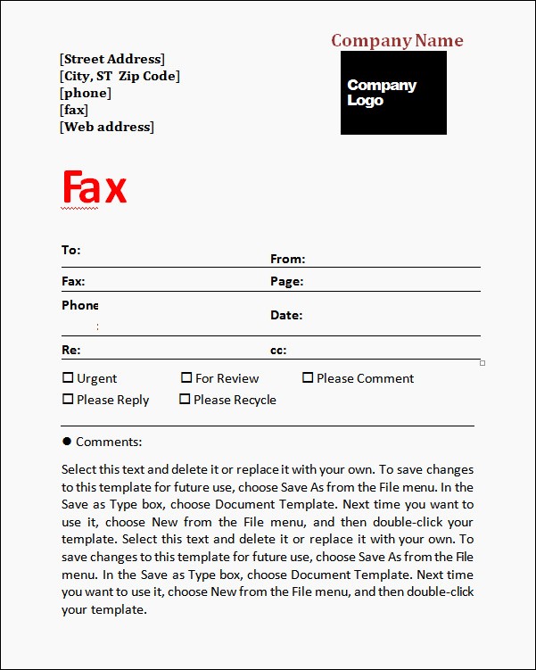 Medical Office Fax Cover Sheet Elegant Fax Cover Sheet Template 6 Free Download In Word Pdf