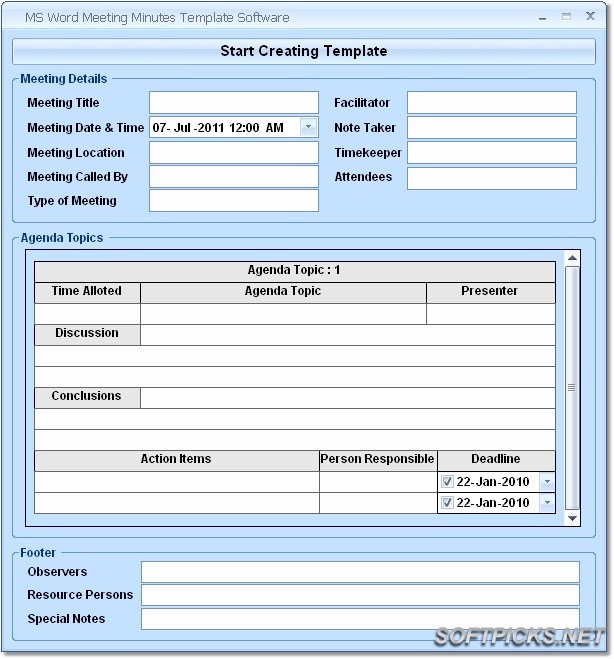 Meeting Minutes Template Microsoft Word Lovely 10 Best Of Meeting Minutes Template Word 2010