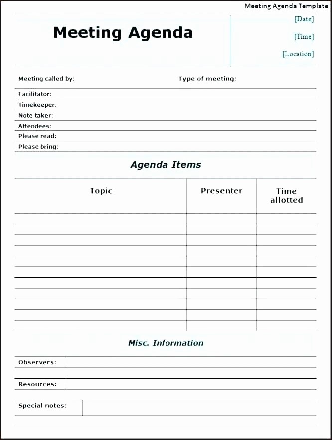 Meeting Notes Template for Word Awesome Meeting Notes Template Excel – Shopdeub
