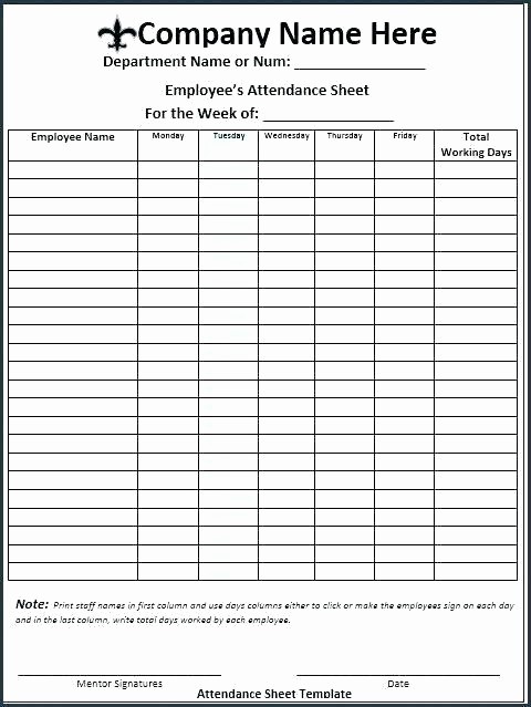 Meeting Sign In Sheet Doc Best Of Preschool Sign In Sheet Church Nursery Template Out Sheets