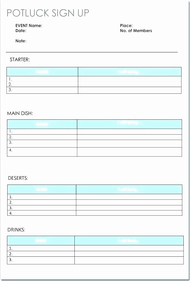 Meeting Sign In Sheet Excel Fresh Mittee Sign Up Sheet Template Makes It Easy to Add More
