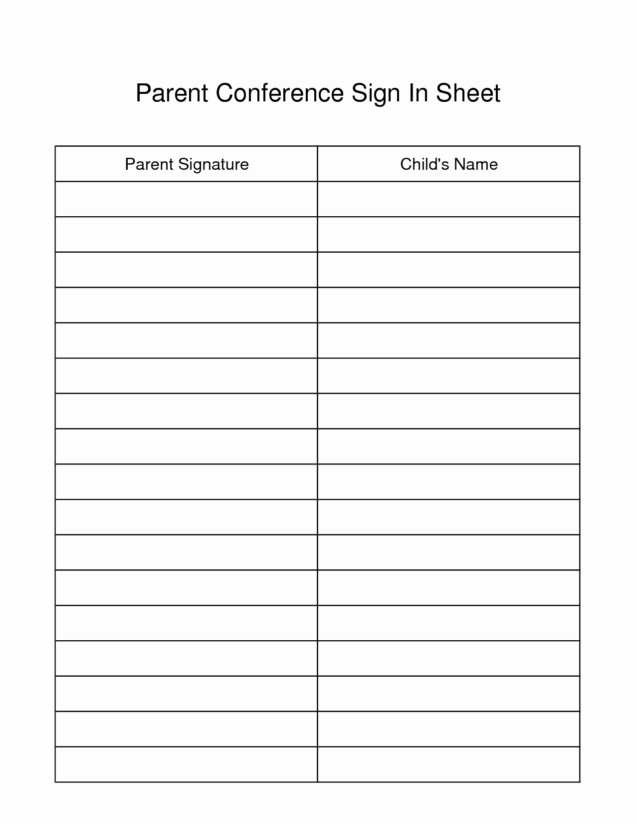  Meeting Sign Up Sheet Template Fresh Best S Of Conference Sign In Sheet 