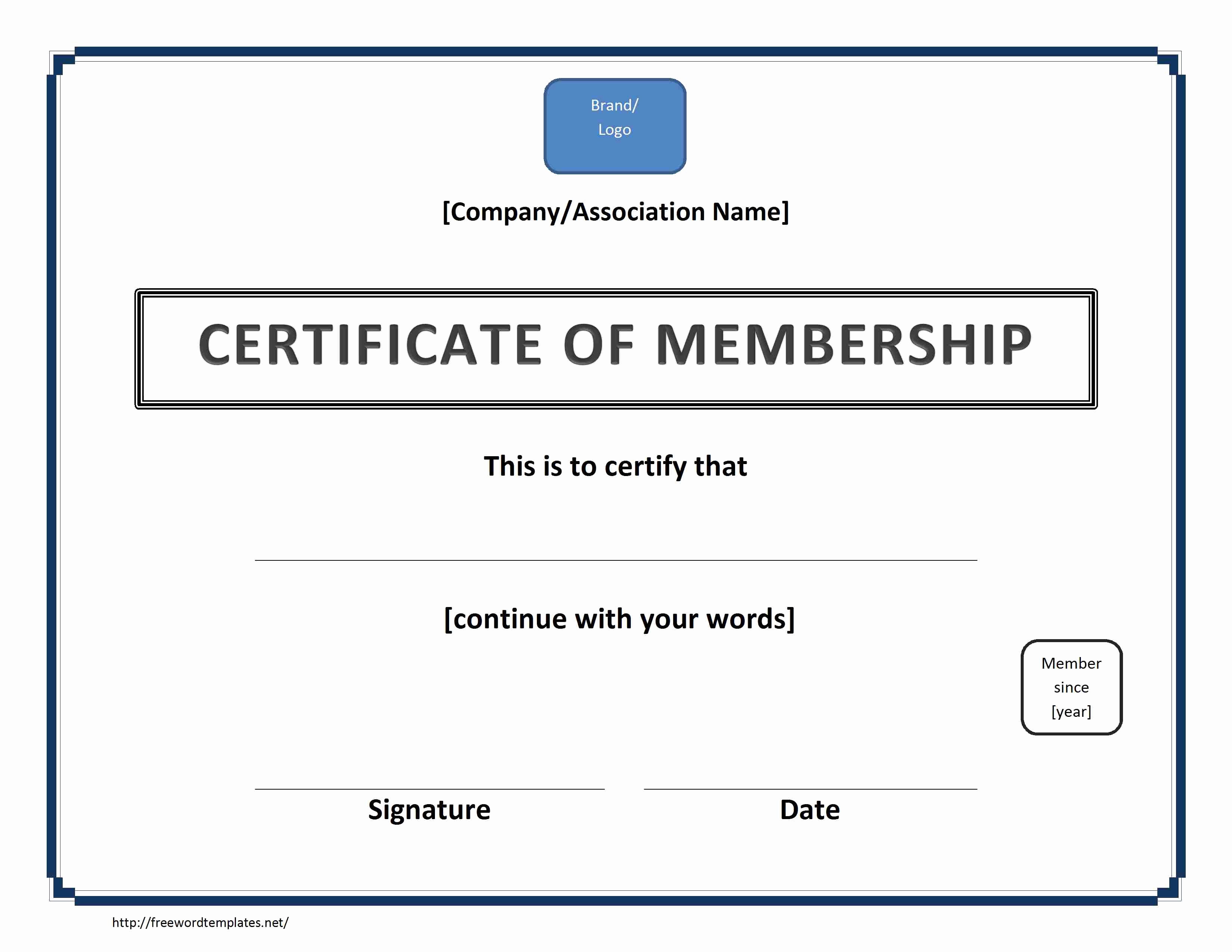 Membership Card Template Microsoft Word Unique Certificate Archives