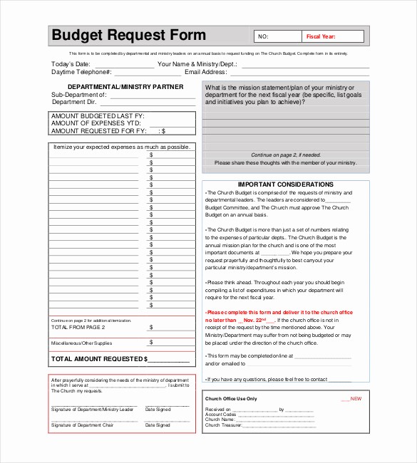 Microsoft Excel Church Budget Template Inspirational 9 Church Bud Template Doc Excel Pdf
