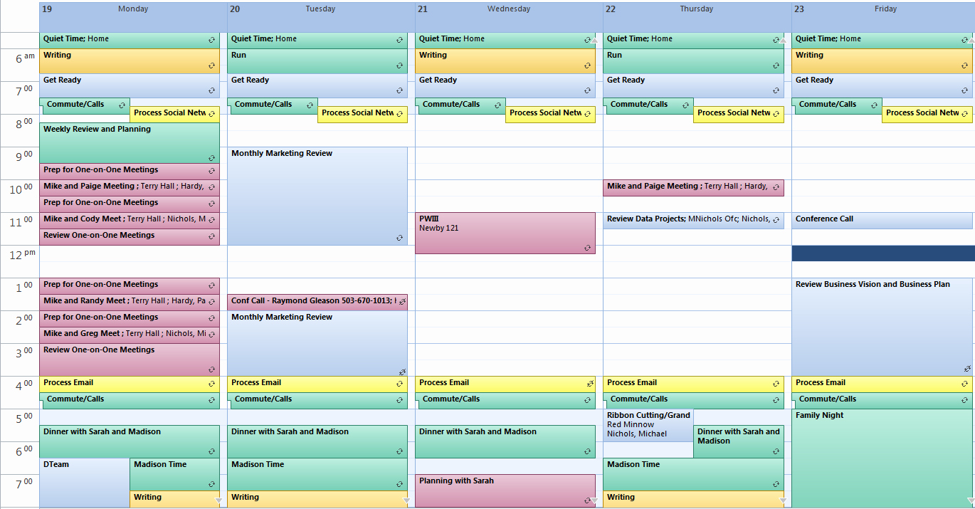 Microsoft Excel Weekly Schedule Template New Excel Weekly Calendar Template