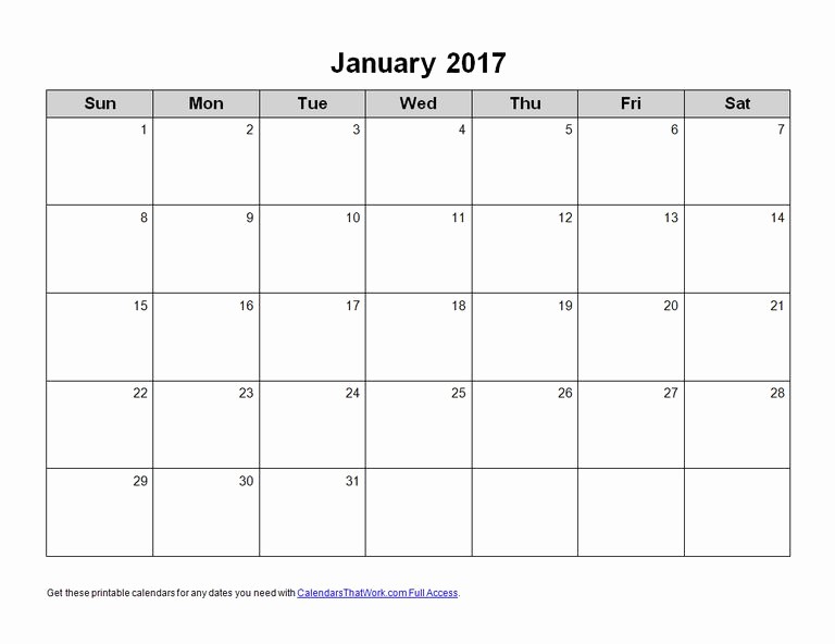 Microsoft Office Calendar Template 2017 Fresh Ms Office Calendar Templates 2017