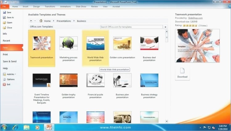 Microsoft Office Free Ppt Templates Beautiful Download Microsoft Fice Powerpoint 2010