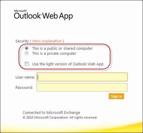Microsoft Office Outlook Email Login Inspirational Add Outlook Web Access Login Options to the Apm Logon Page