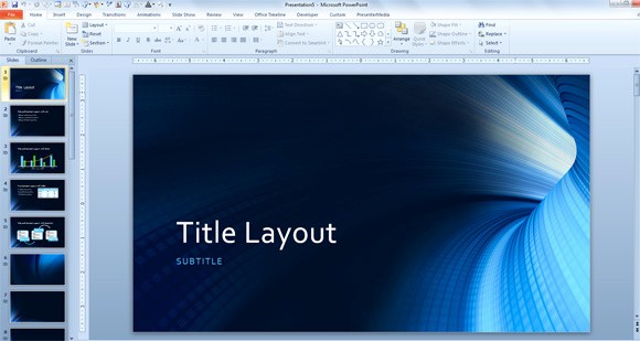 Microsoft Office Power Point Templates Lovely Free Tunnel Template for Microsoft Powerpoint 2013