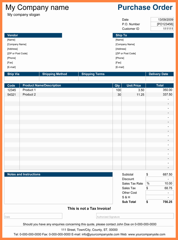 Microsoft Office Purchase order Templates Awesome 6 Microsoft Office Purchase order Template