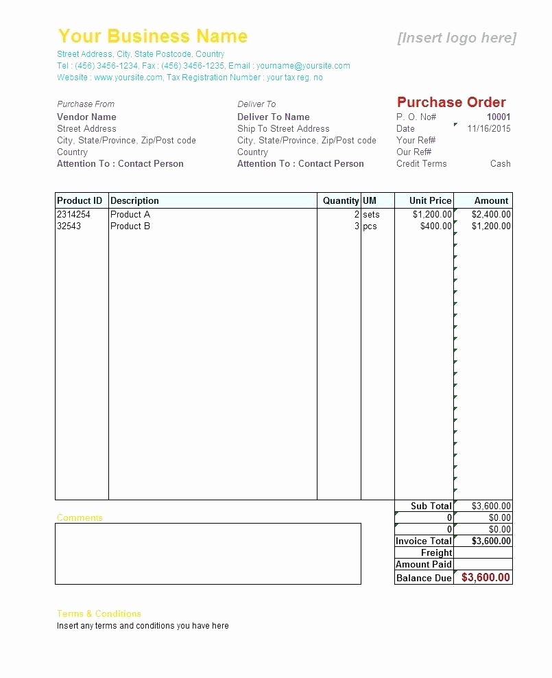 Microsoft Office Purchase order Templates Beautiful Template Microsoft Fice Invoice Template