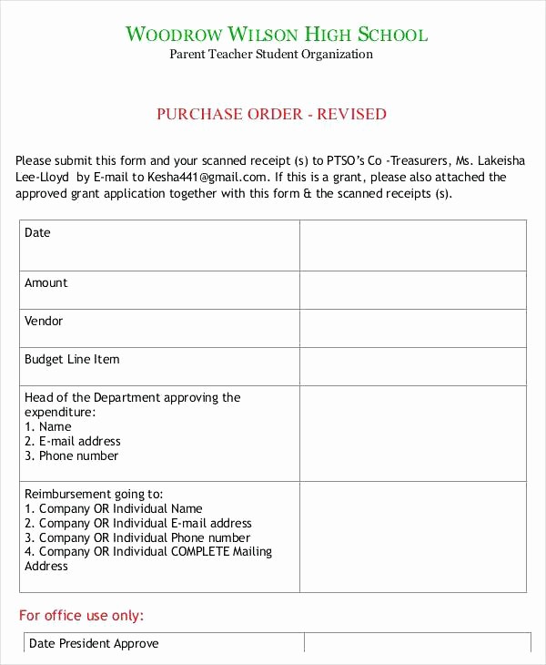 Microsoft Office Purchase order Templates Lovely Open Fice Purchase order Template Microsoft 2010 Receipt
