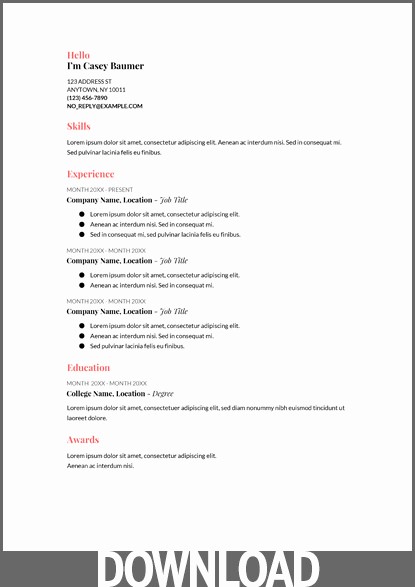 Microsoft Office Resume Templates Downloads Awesome Download 12 Free Microsoft Fice Docx Resume and Cv Templates
