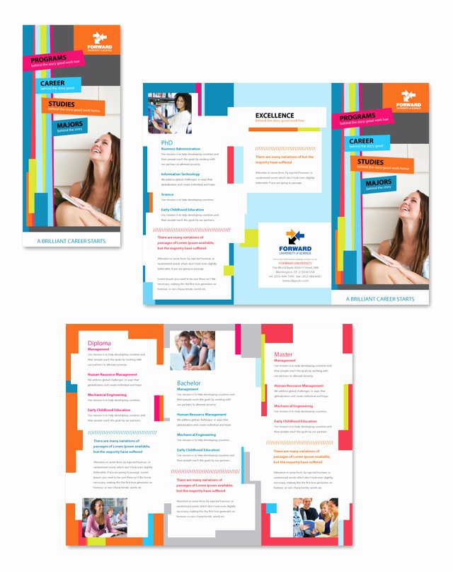 Microsoft Tri Fold Brochure Template Beautiful Free Tri Fold Brochure Templates Microsoft Word Csoforum