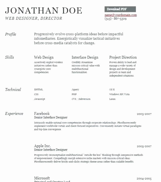 Microsoft Word 2003 Resume Templates Awesome Microsoft Word 2003 Resume Template
