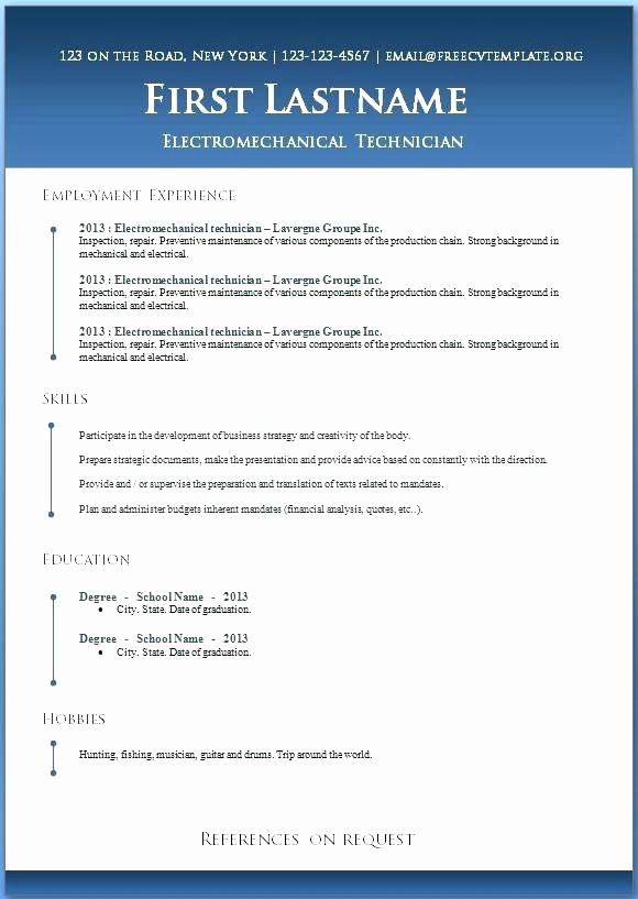 Microsoft Word 2010 Resume Templates Best Of Professional Resume Template Microsoft Word 2010