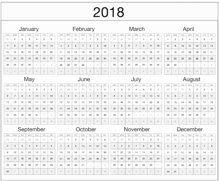 Microsoft Word 2018 Calendar Templates Fresh Microsoft Word Calendar Template 2018 Templates Data