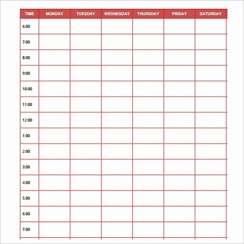 Microsoft Word Daily Schedule Template Best Of 25 Microsoft Word Templates