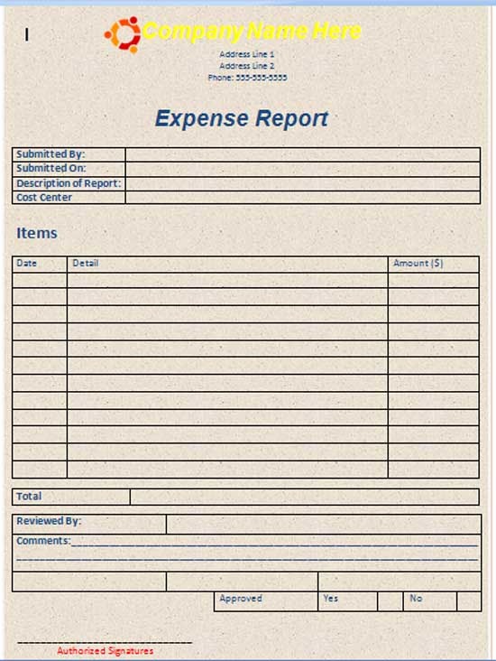 Microsoft Word Expense Report Template Lovely Microsoft Word Templates Free Expense Report Template