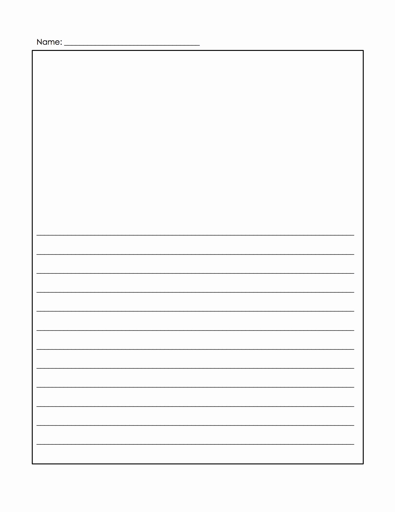 Microsoft Word Lined Paper Template Unique 14 Lined Paper Templates Excel Pdf formats