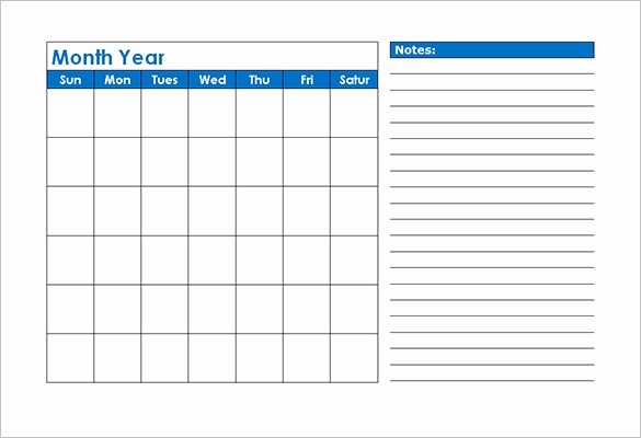 Microsoft Word Monthly Calendar Template Inspirational 40 Microsoft Calendar Templates Free Word Excel