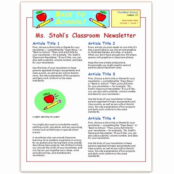 Microsoft Word Newsletter Templates Free Elegant where to Find Free Church Newsletters Templates for