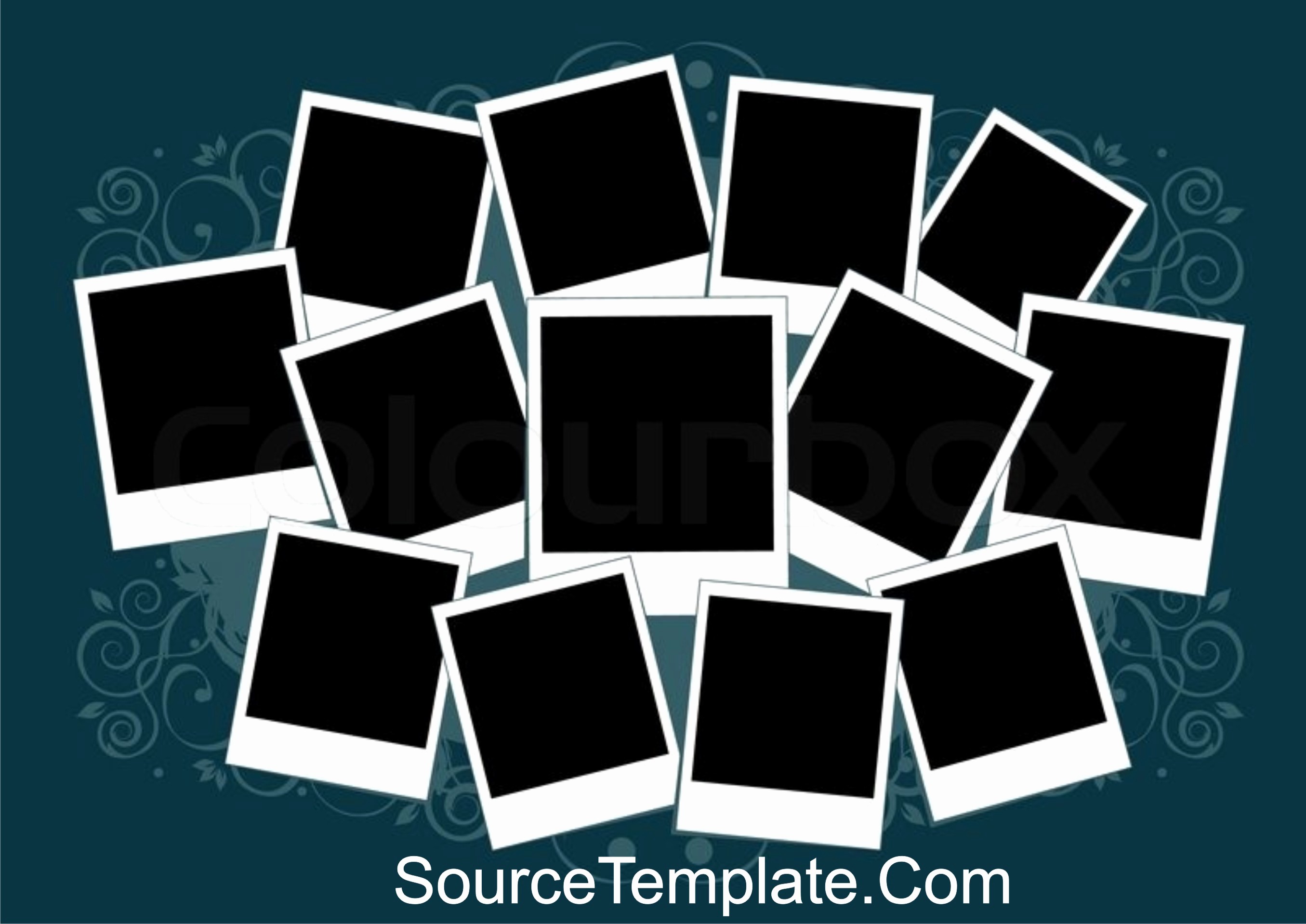 Microsoft Word Photo Collage Template Beautiful Printable Polaroid Template Word Editable Free Download