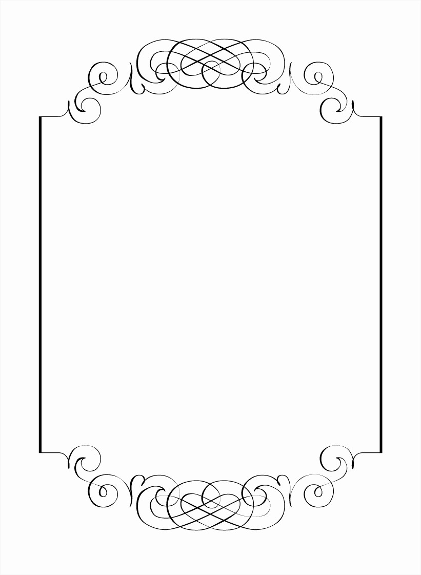 Microsoft Word Template For Invitations Lovely Border Templates For 