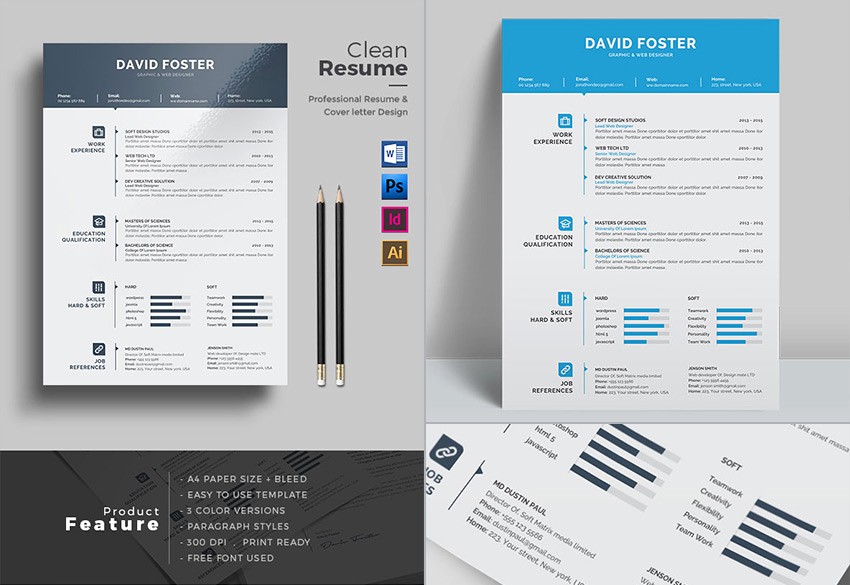 Microsoft Word Template for Resume Beautiful 15 Template Resume Ms Word Profesional Dengan Desain